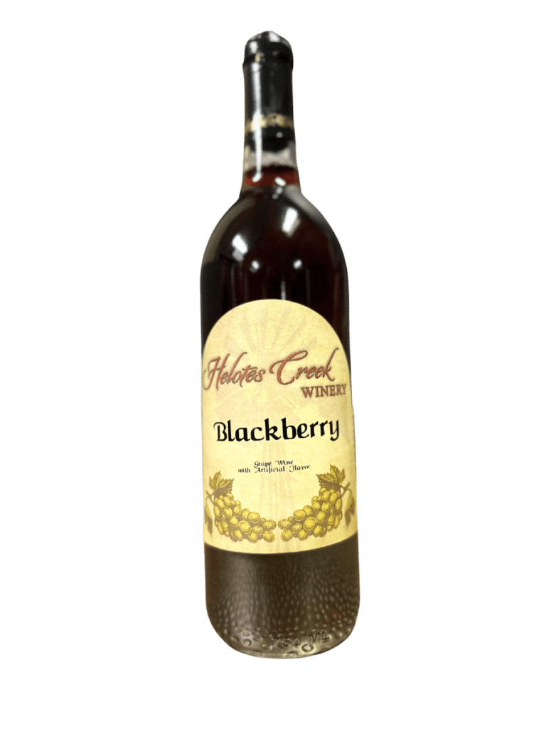 Blackberry Merlot Helotes Creek Winery